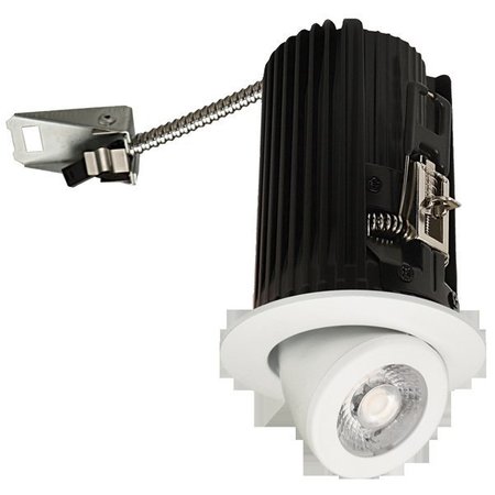 ELCO LIGHTING 2 Round Pull-Down Teak™ LED Light Engine" E2L97F27W